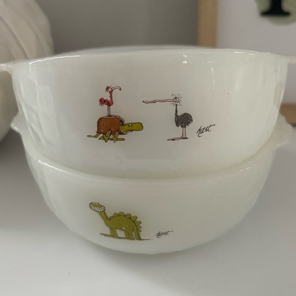 ANCHOR HOCKING vintage bowls